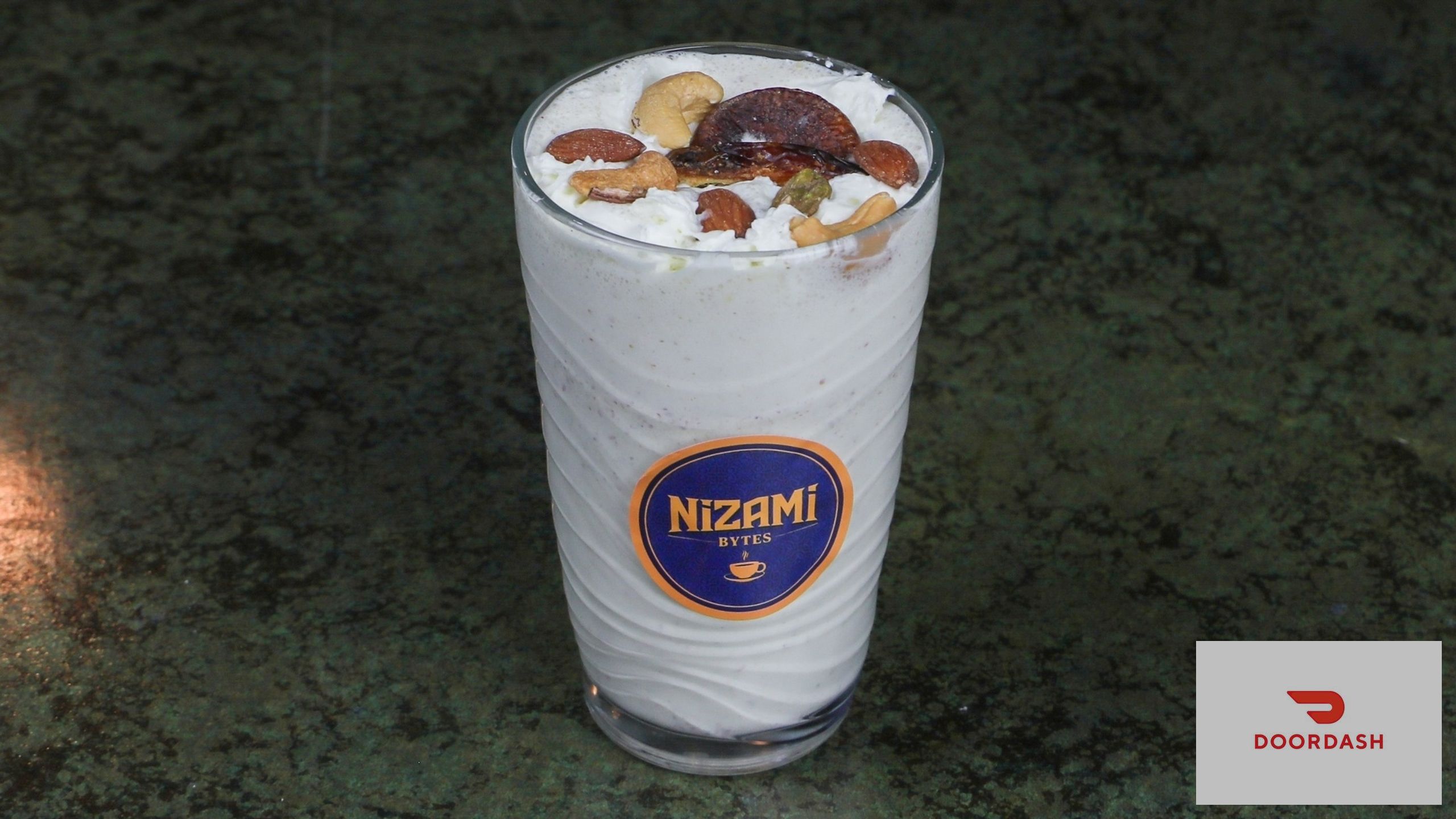 Dry fruits shakes